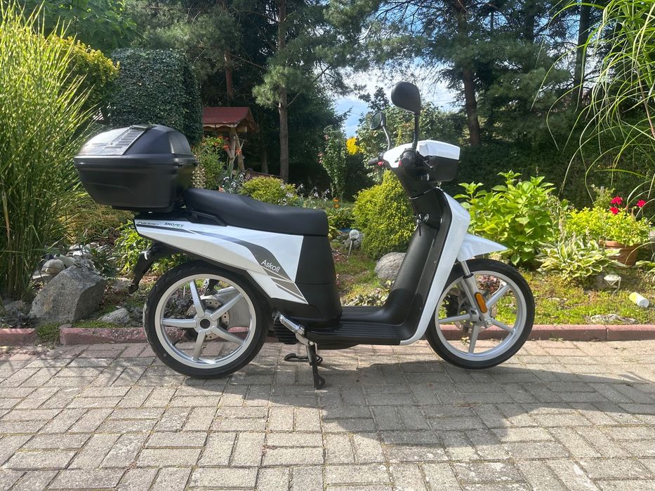 Askoll NGS3 Skuter Elektryczny Kufer Givi Tucano Urbano Fv Vat 23% Jak NOWY!!!