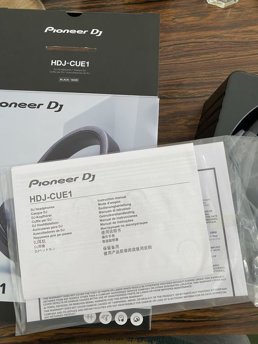 Auscultadores DJ Pioneer HDJ-CUE1 - Preto