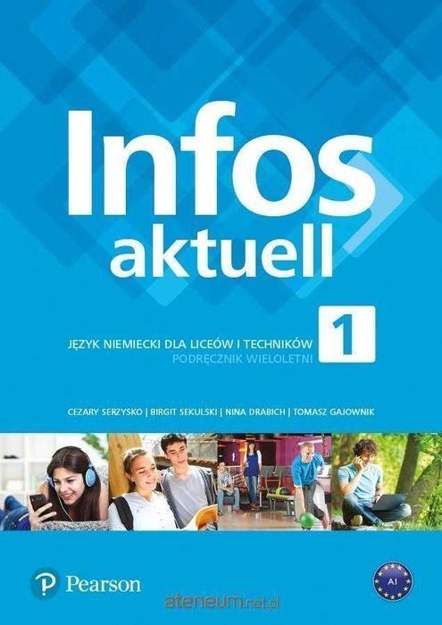 |NOWE| INFOS AKTUELL 1 Podręcznik + Ćwiczenia Longman Pearson