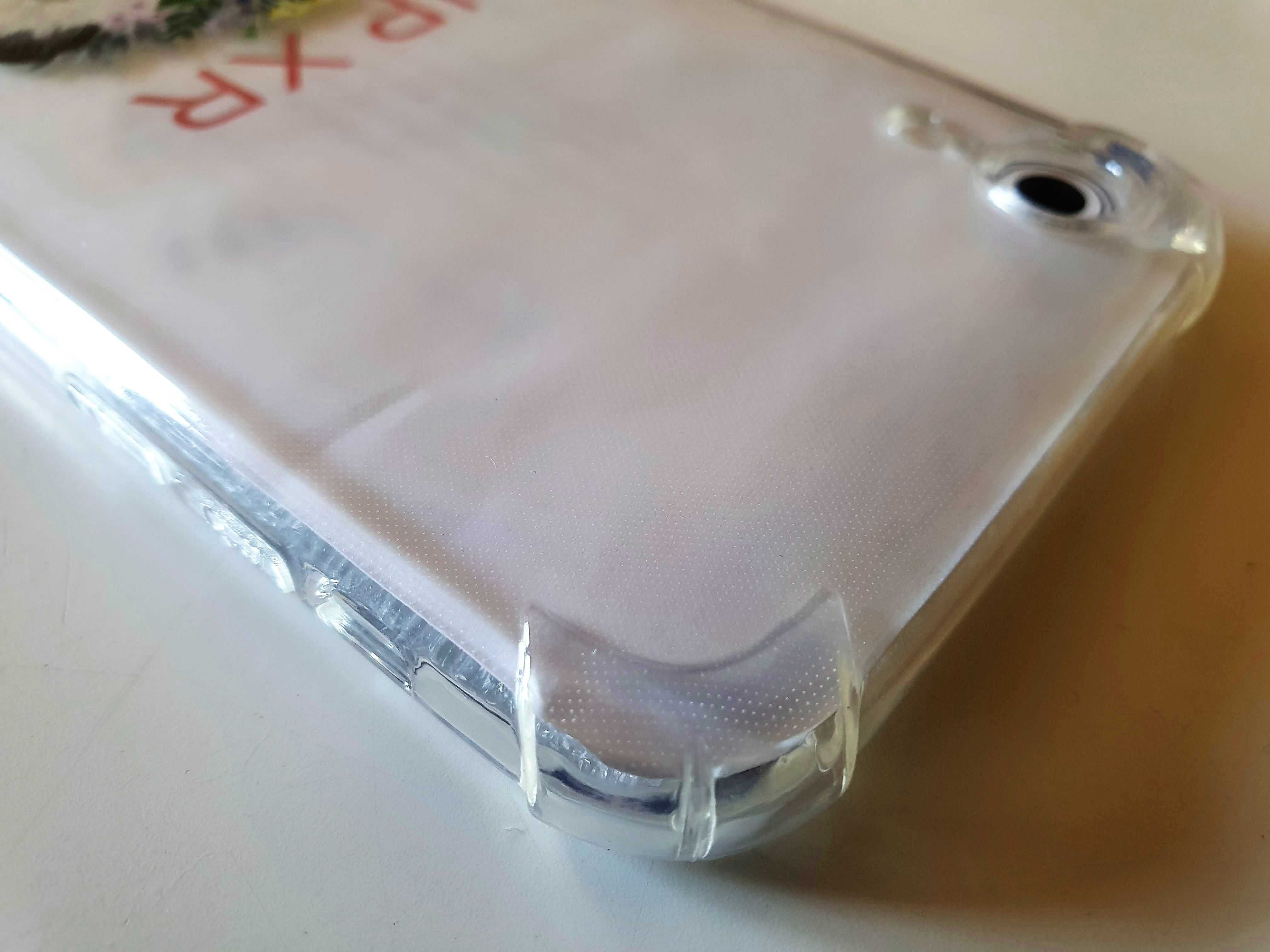 iPhone XR nowe pancerne etui przezroczyste z wizerunkiem zwierzaka