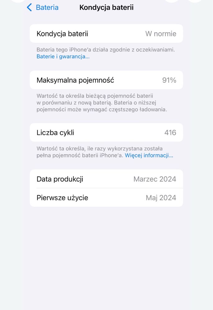 Iphone 15 pro 128 white titanium stan idealny zero rys szkło hartowane