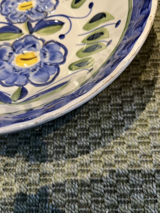 Ręcznie malowana włoska misa Claudio Bernini