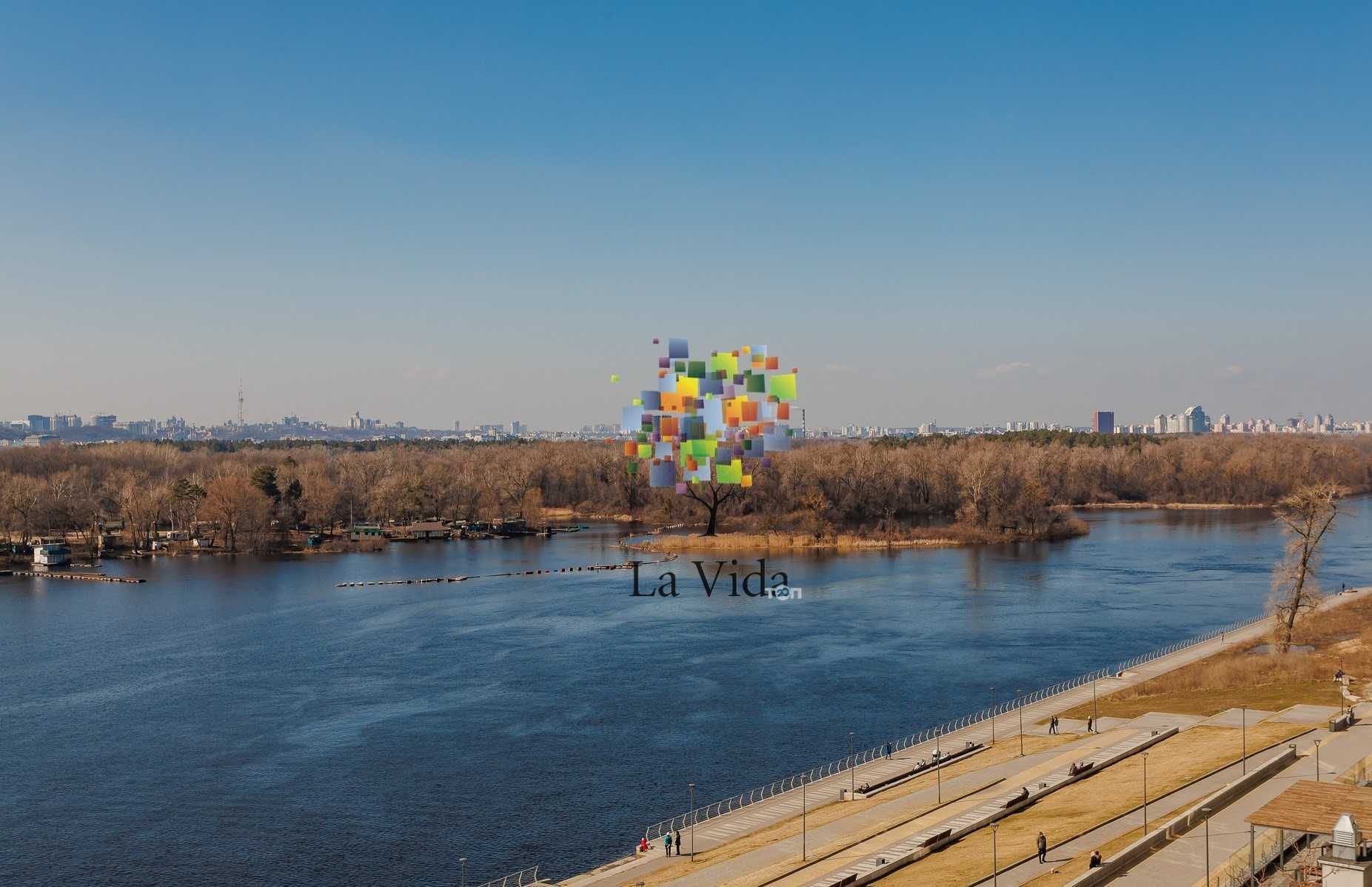 Без%, супер квартира з ремонтом, ЖК Русанівська гавань, вид на Дніпро!