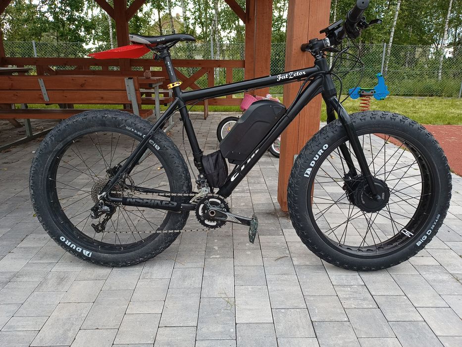 Rower elektryczny CTM fat Zetor fatbike dh elektryk fat bike