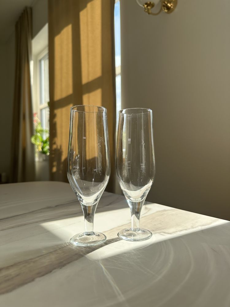Kieliszki do Prosecco 2 sztuki vintage stan idealny