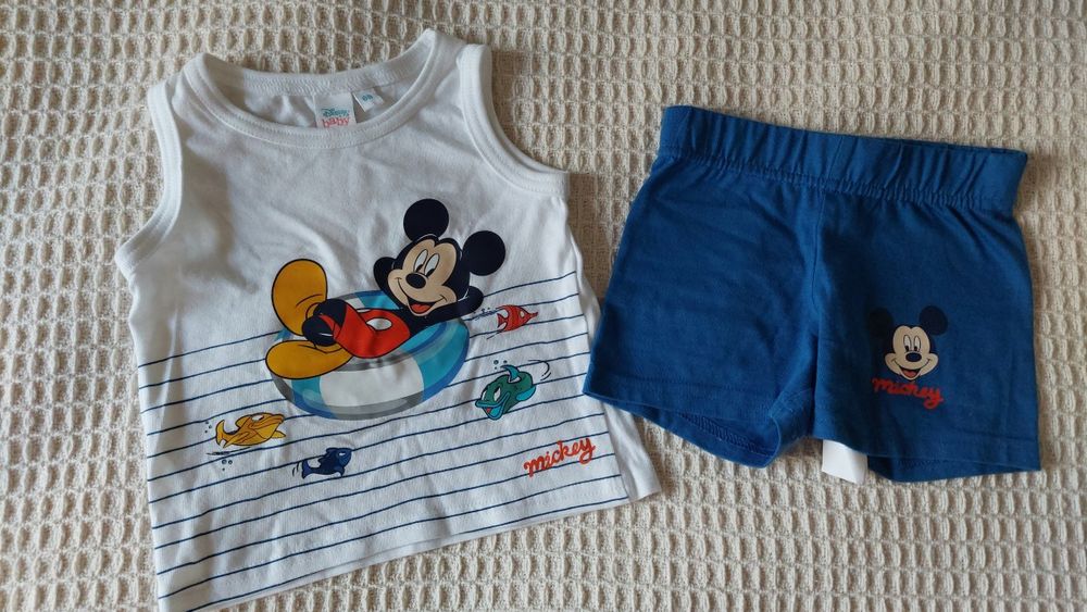 Zestaw koszulka i spodenki myszka miki