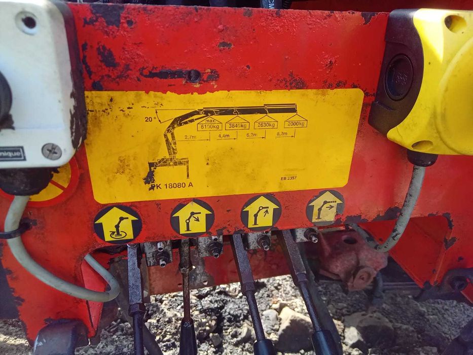 Продам кран маніпулятор Palfinger 18080, 2002 рік