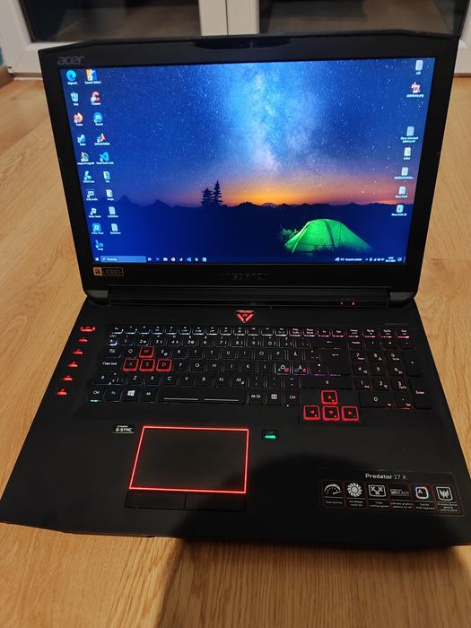 Laptop Gamingowy Acer Predator GX-792  i7 / 32GB RAM / GTX 1080 / SSD