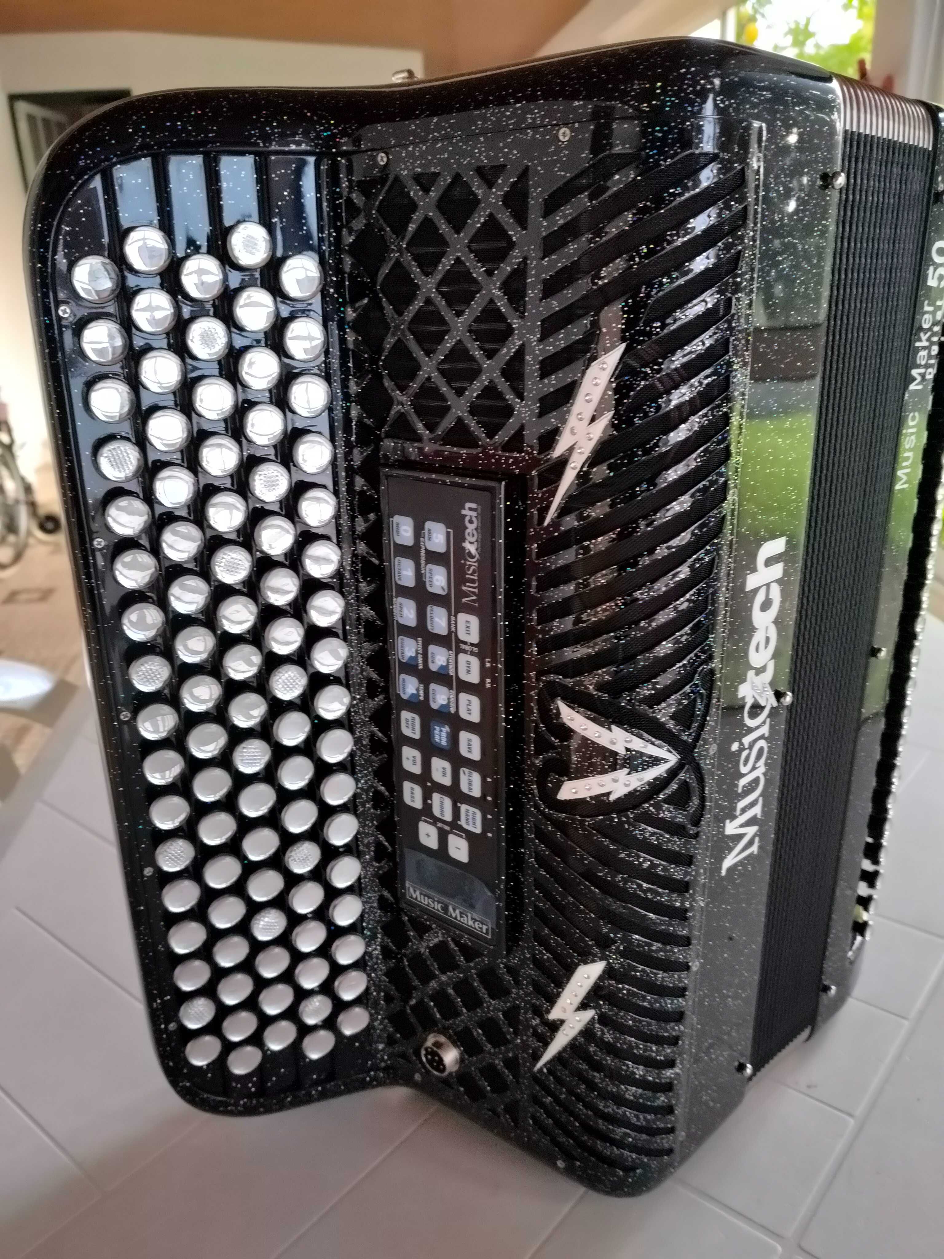 Acordeão Digital e midi Musictech novos