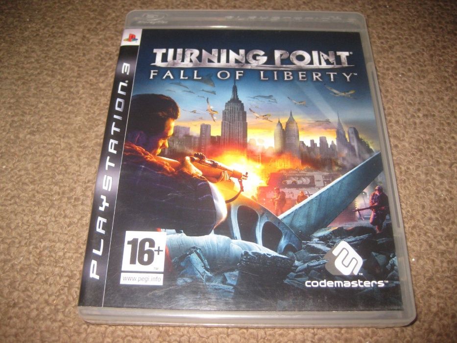 Jogo "Turning Point: Fall Of Liberty" para PS3/Completo!