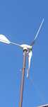Elektrownia wiatrowa 12v 24v 500w wiatrak turbina wiatrowa