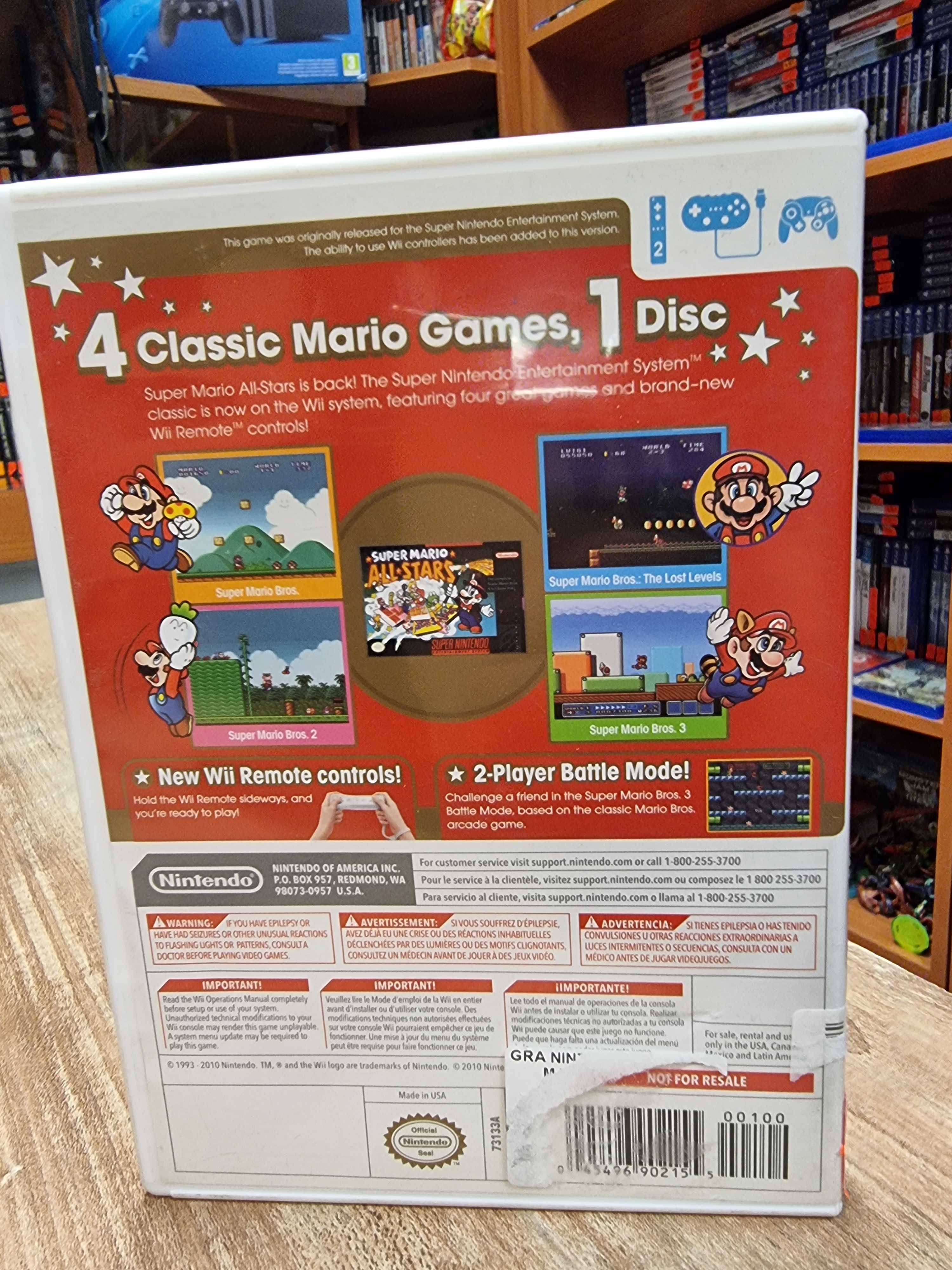 Super Mario All-Stars 25th Anniversary Edition Wii Sklep Wysylka Wymia
