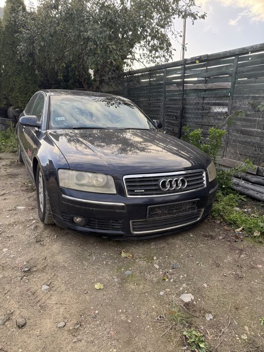 Audi A8 D3 LZ5D Maska Zderzak Lampa Błotnik Drzwi Lusterko