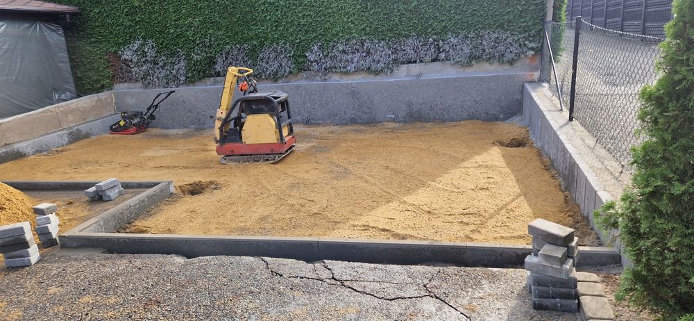 Szambo kompleksowy przyłącz, kanalizacja, zbiornik na deszczówke