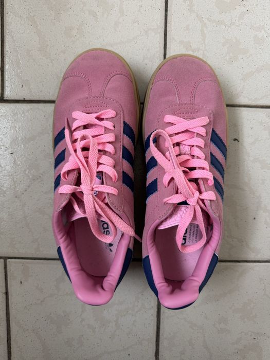Кросівки adidas gazelle bold pink glow.