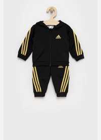 Костюм ADIDAS 3-6 місяців дитячий спортивний костюм золотими лампасами