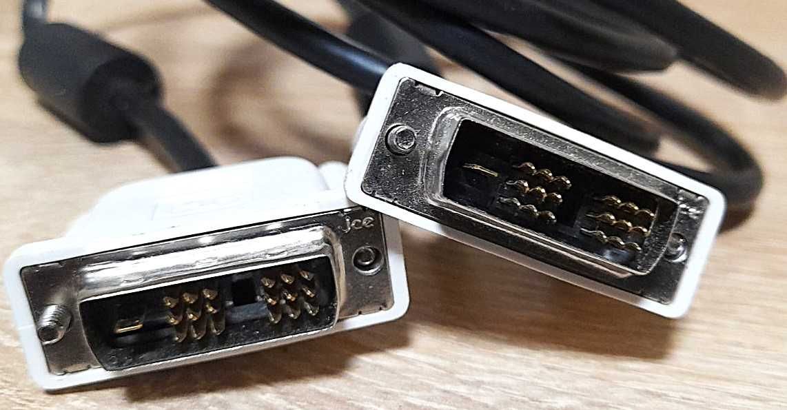 Кабель DVI-D Single Link відео аудіо сигнал на два монітора, 170 см