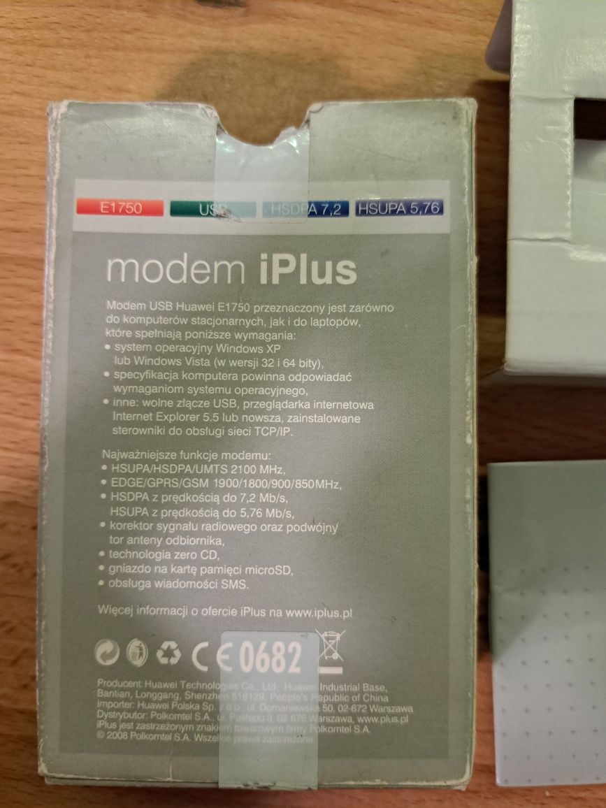 Modem USB Huawei E1750