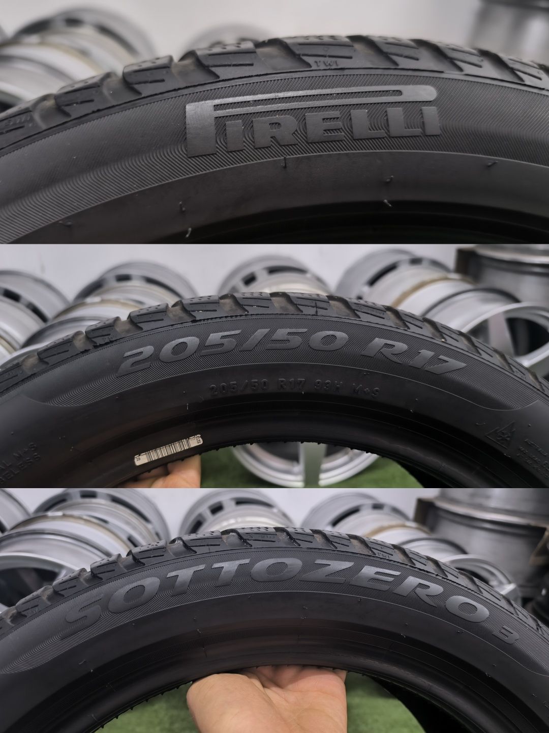 4 x 205/50/17 Pirelli Opony Zimowe Wysyłka
