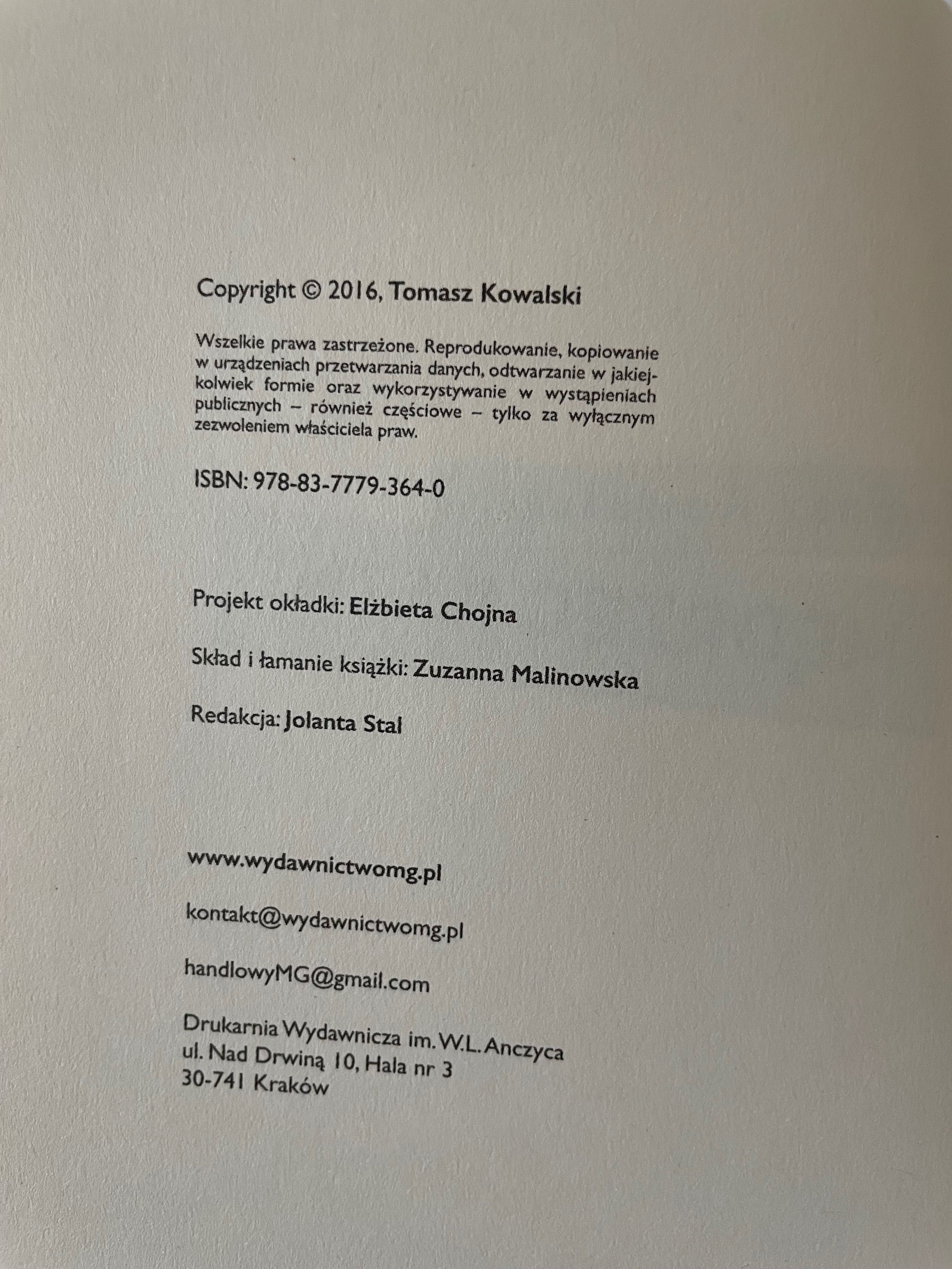 Mędrzec kaźni Tomasz Kowalski książka