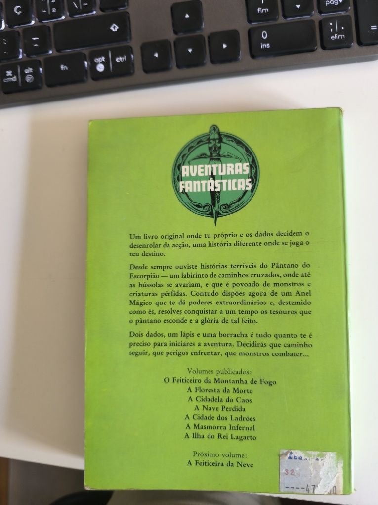 Aventuras Fantásticas O Pântano do Escorpião