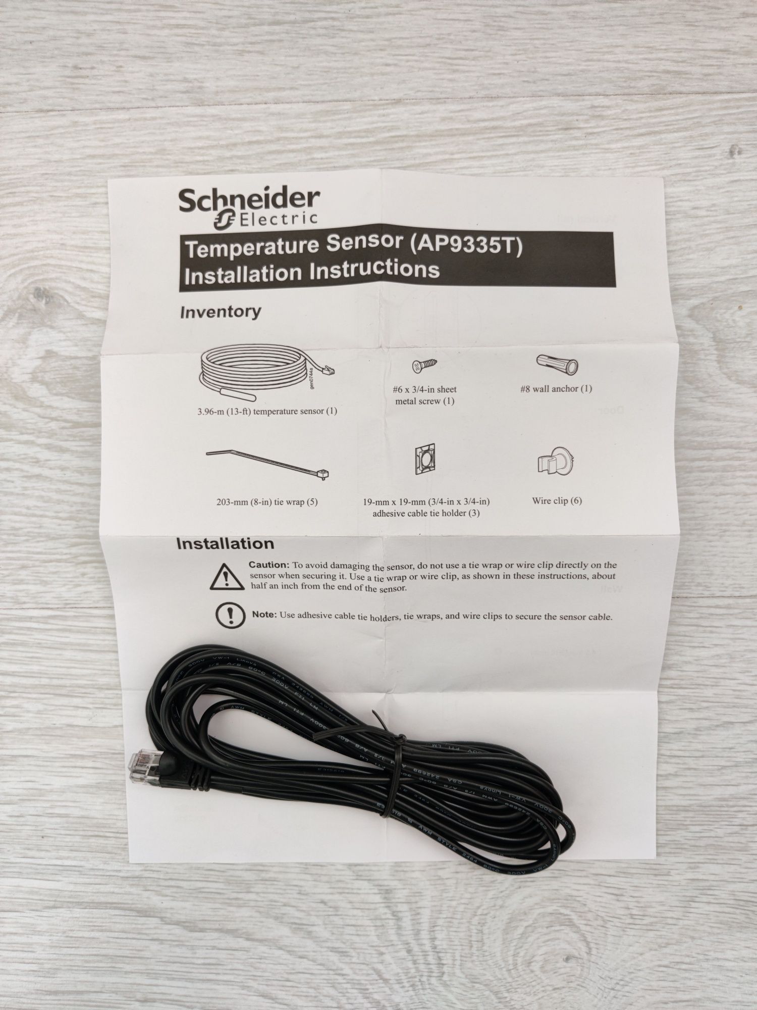 Датчик температуры AP9335T Schneider Electric