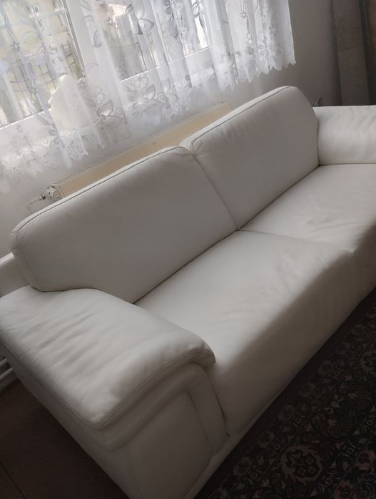 !Śliczna Kanapa Skórzana 100% Stan idealny