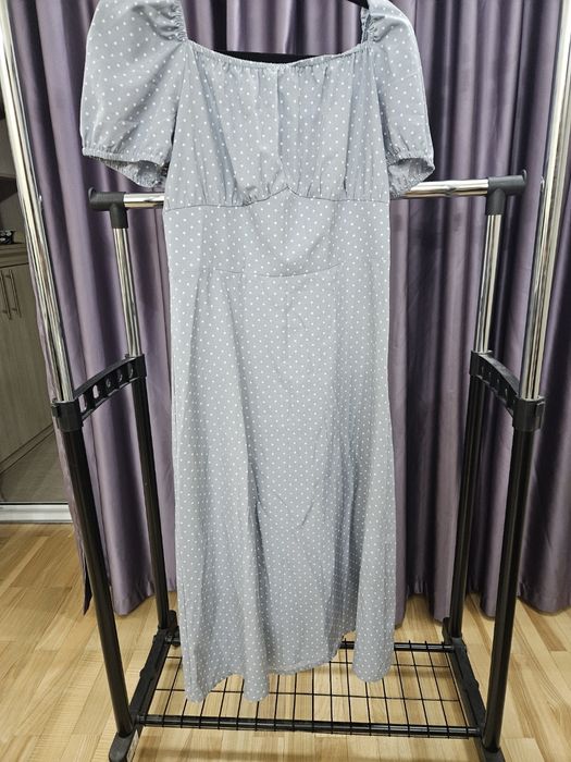 Атласна сукня міді VOVK