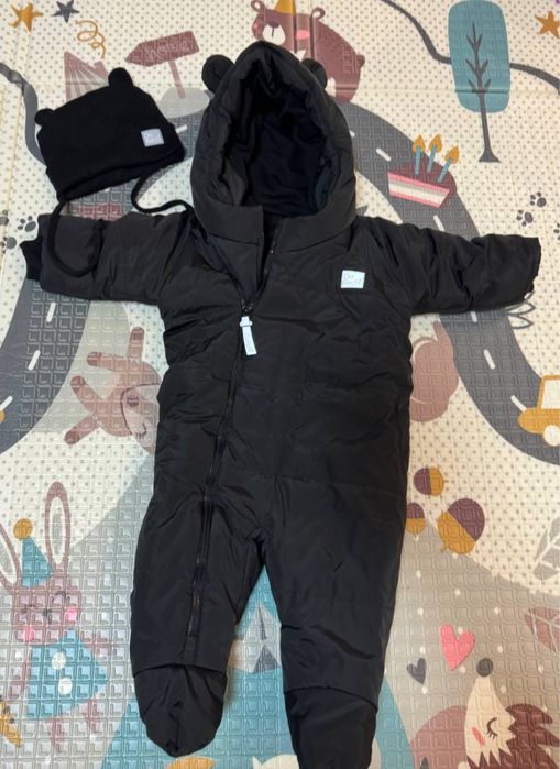 Комбінезон демісезонний дитячий чорний DoRechi
