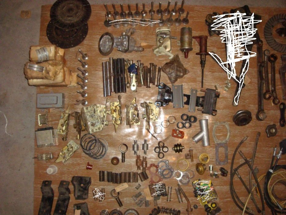 Автозапчастини ГАЗ Волга 2410 -31029 нові б.у.   НА ОБМІН