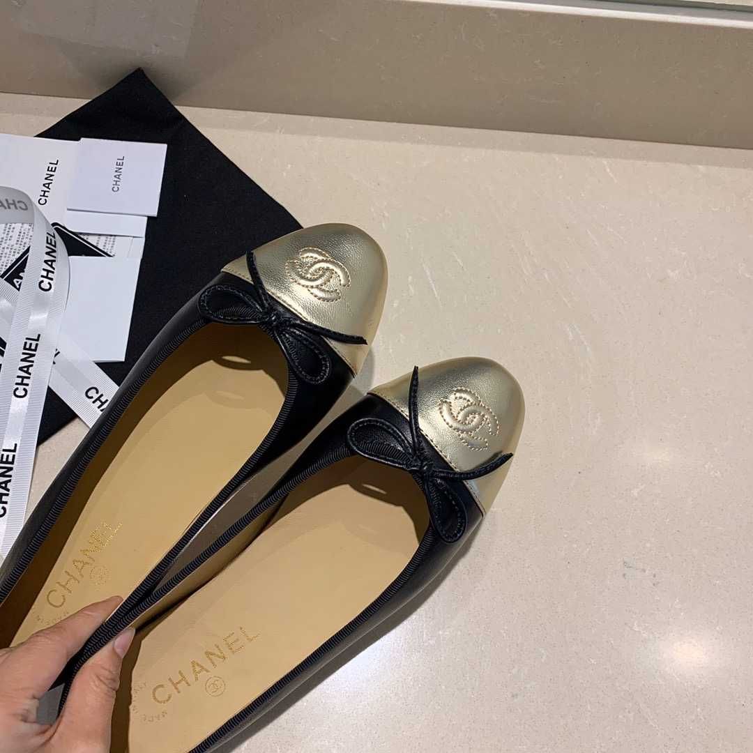 2024 Nowe chanel Damskie płaskie buty