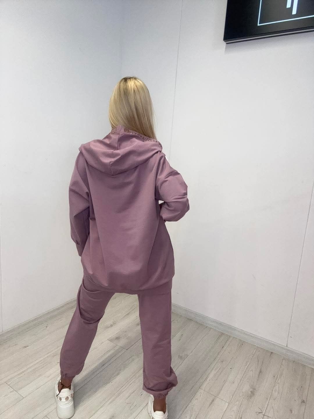 Piękny zestaw dres dwa kolory logo paparazzi fashion
