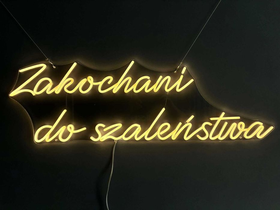 Napisy led * ledy * ledon * neon * stelaże * Wesele * Ślub * Kalisz