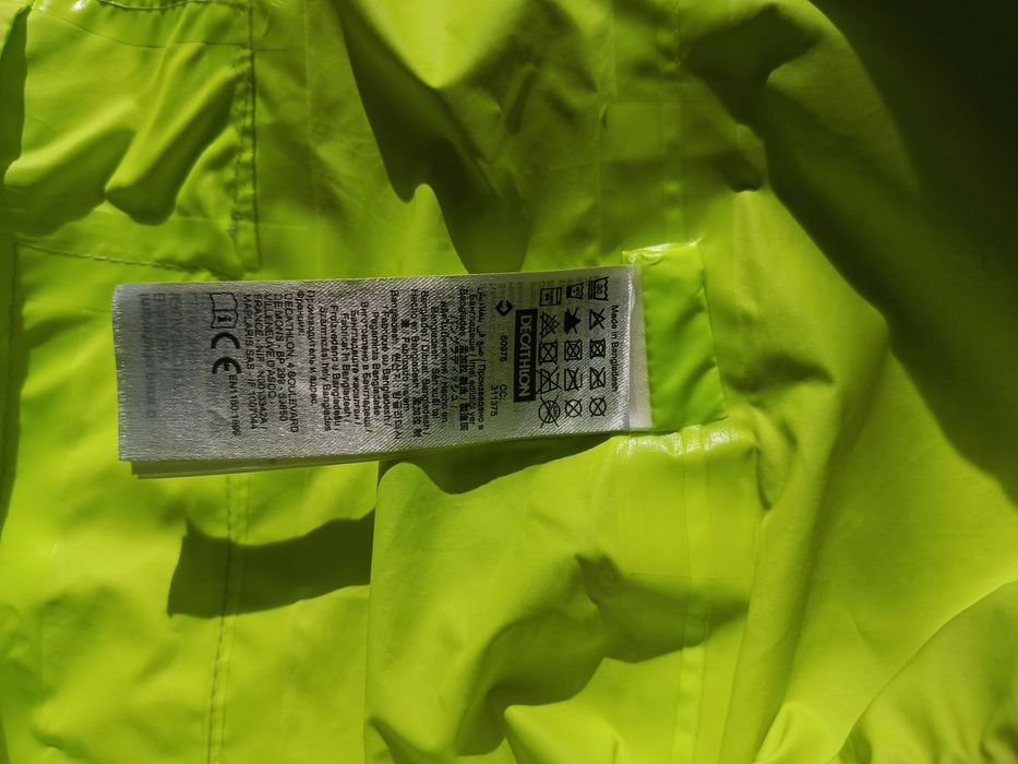 Kurtka wiatrówka sportowa Triban na łódź żagle rower