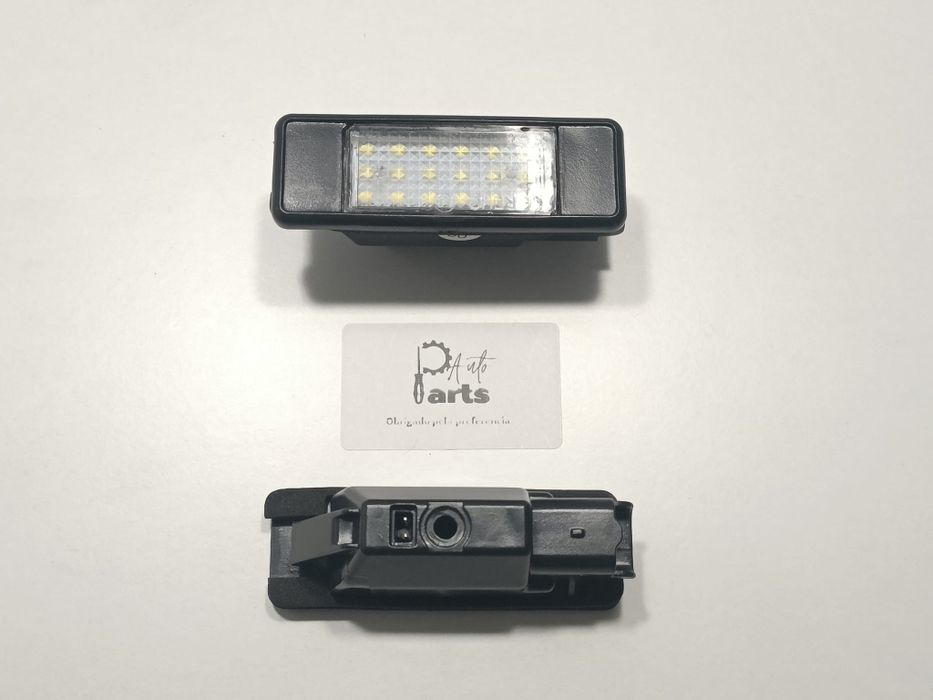 Leds matrícula Peugeot e Citroën
