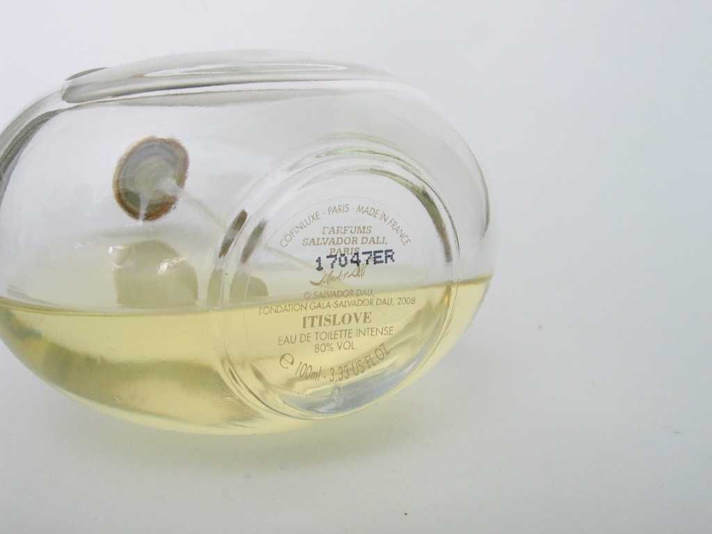 Salvador Dali ITISLOVE It Is Love Intense 100 ml EDT vintage ubytek