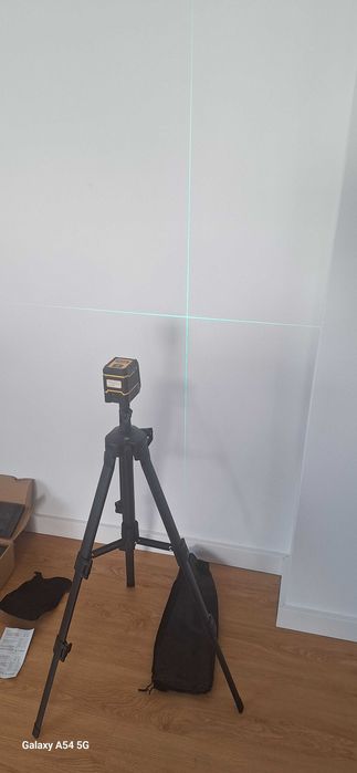 Nível Laser + tripé Auto Nivelamento Pladur mosaico Ladrilhador NOVO