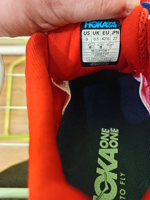 Кроссовки Хока Hoka M Clifton 7. Размер 42.