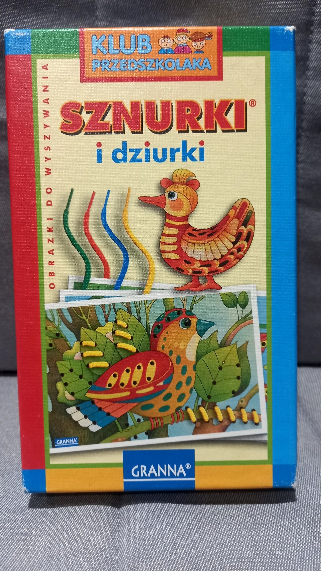 Gra granna sznurki i dziurki - wersja podróżna