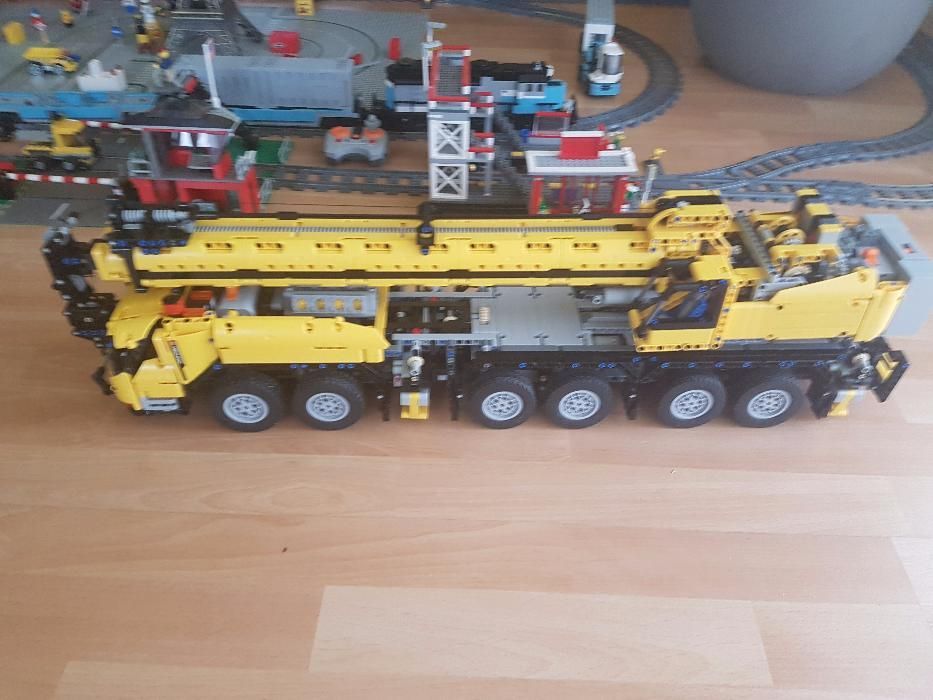 lego technic MOC dzwig, Żuraw Liebherr LTM jedyny unikat GMK 6400 MKII