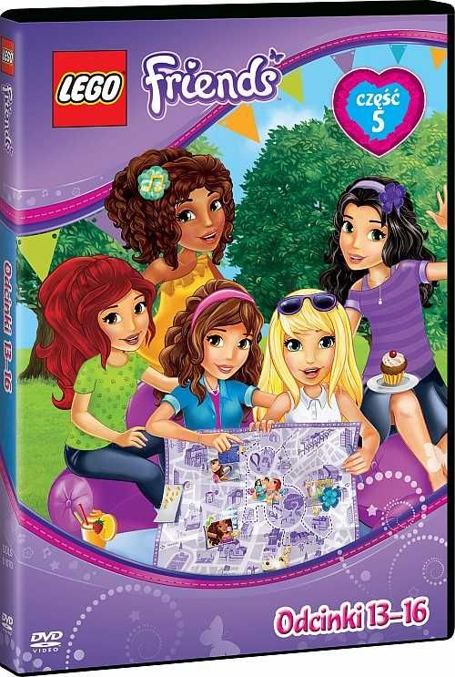 Film LEGO Friends 5 DVD Polski Dubbing Bajka Emma Mia Olivia Stephanie