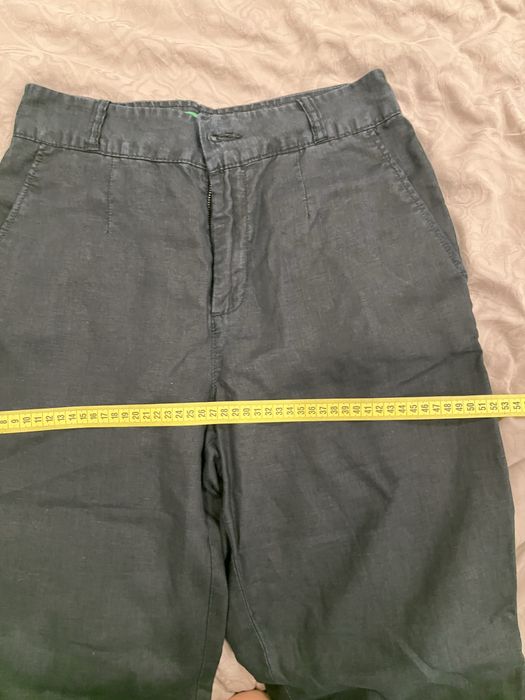 Льняные брюки Benetton
