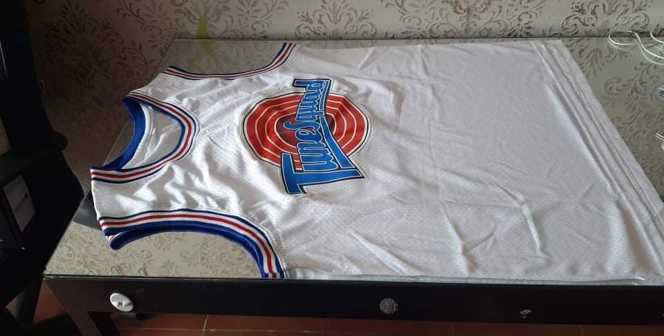 Jersey basquetebol jordan space jam nba camisola basketball M ao xxl