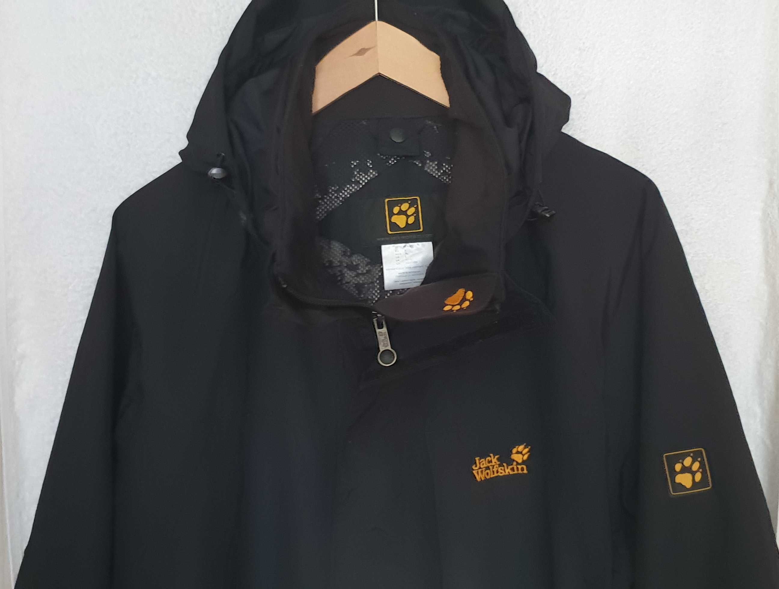 Oryginalna męska kurtka Jack Wolfskin 3w1 rozm.L