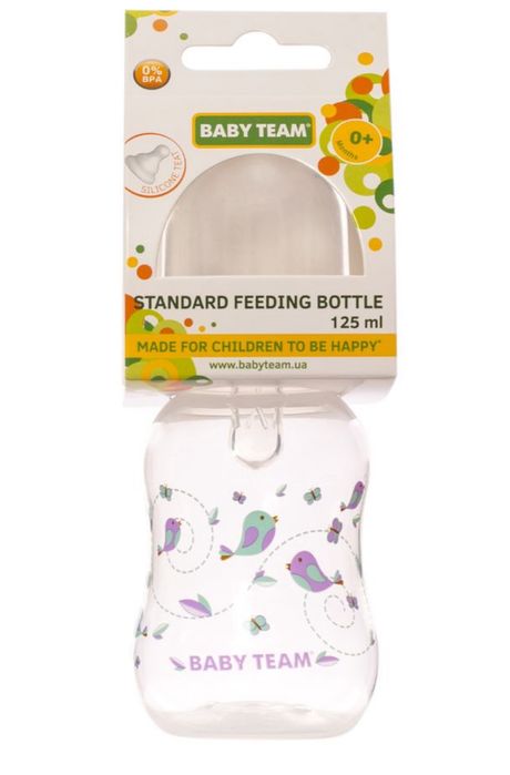 Пляшечка Baby team 0+