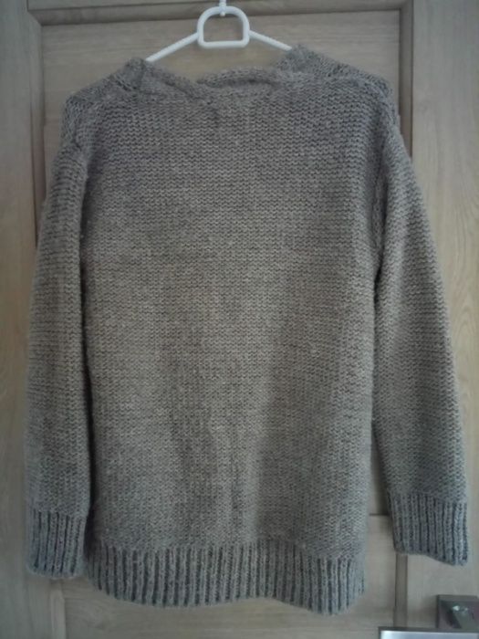 Gruby sweter na guziki - Zara