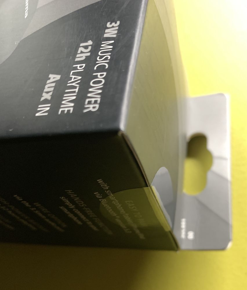 Nowy. Głośnik bezprzewodowy, przenośny bluetooth Hama Tube 3.0 czarny