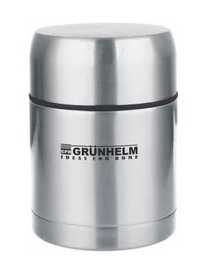 Пищевой компактный вакуумный термос GRUNHELM  на 0,5 литра.