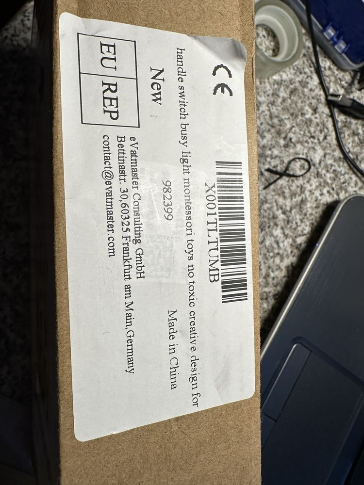 Busy Board Led light switch under 3 years