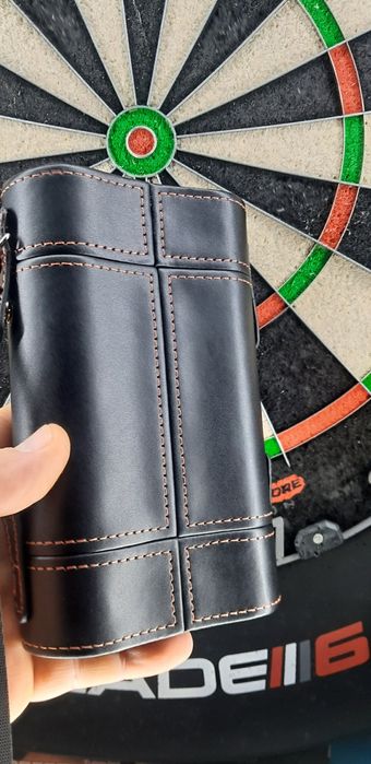 Etui na lotki dart harrows skórzane